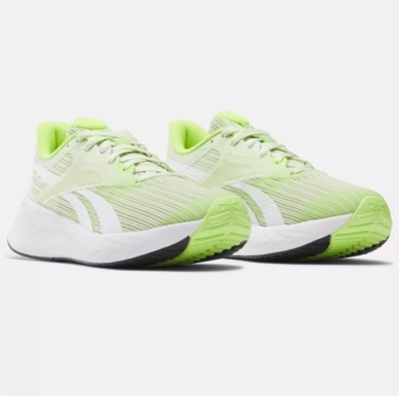 Reebok Energen Tech Plus Women’s Running Shoes in Laser Lime - Picture 2 of 12